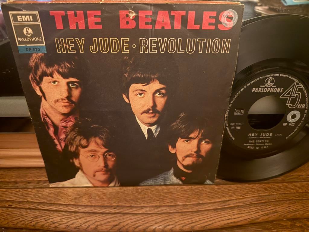 Hey Jude - Revolution, Cd's en Dvd's, Vinyl Singles, Gebruikt, 7 inch, Single, Ophalen of Verzenden