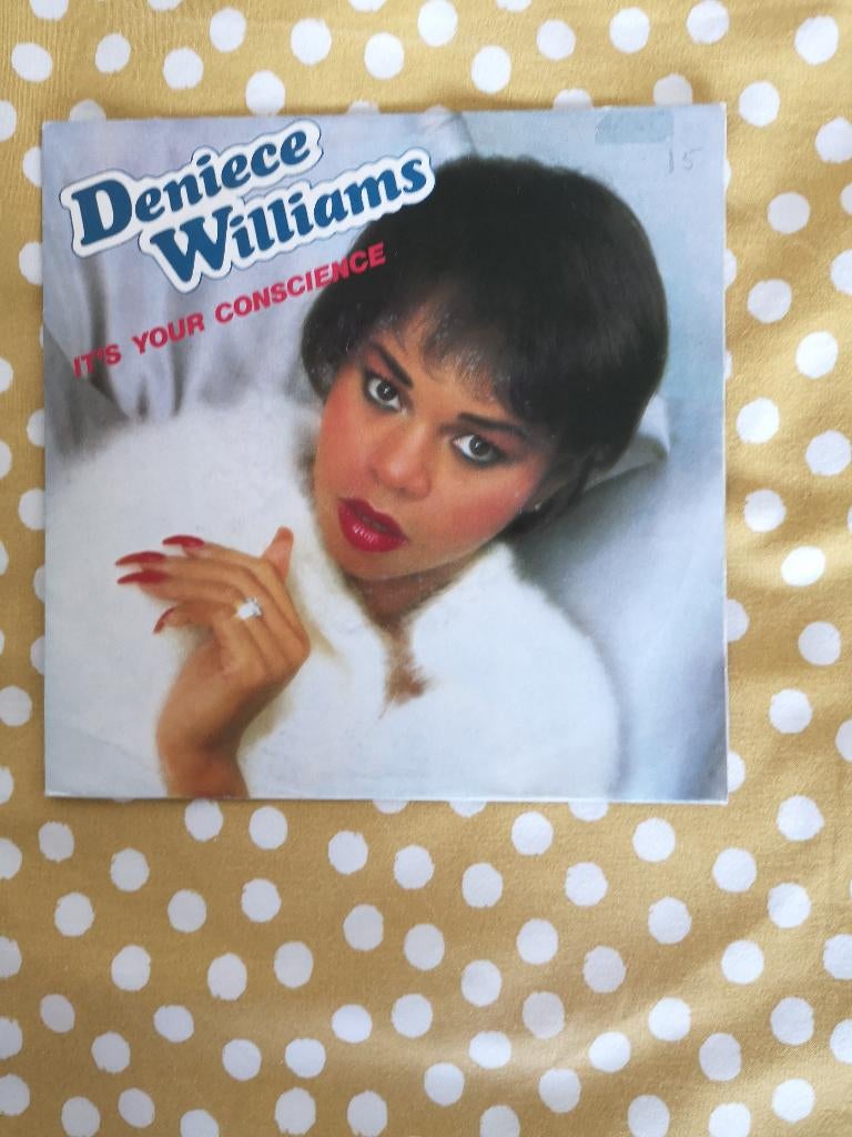 singel deniece williams-it's your conscience(port gratis ), 7 inch, Single, Ophalen of Verzenden, Zo goed als nieuw