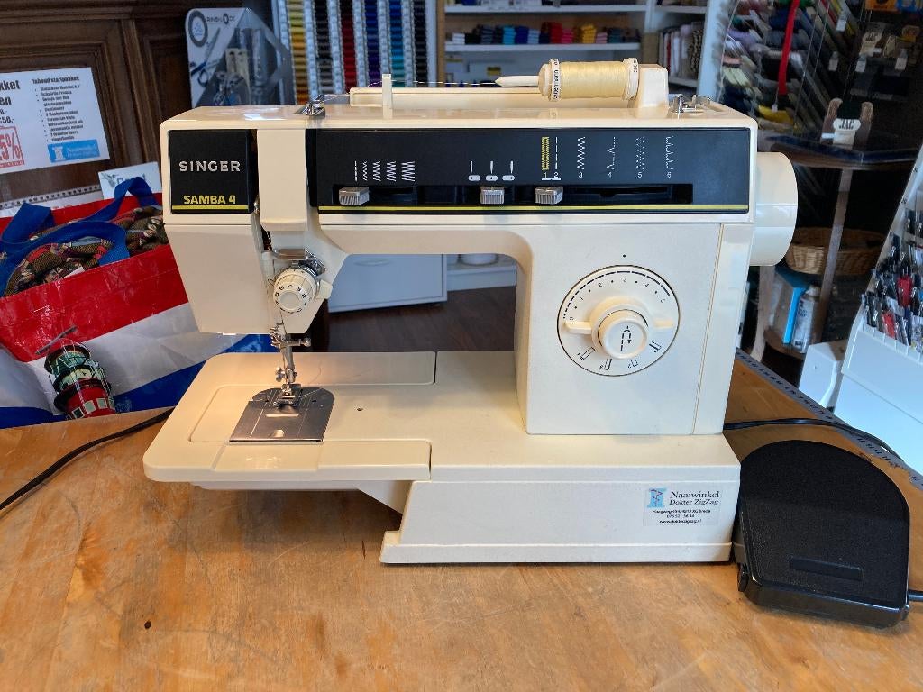 Singer 6212C "Samba 4" naaimachine, Ophalen of Verzenden, Naaimachine, Singer