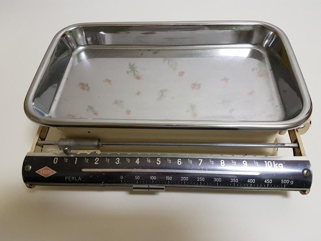 Vintage keukenweegschaal Krups Perla van de jaren 60., Ophalen of Verzenden, Overige typen