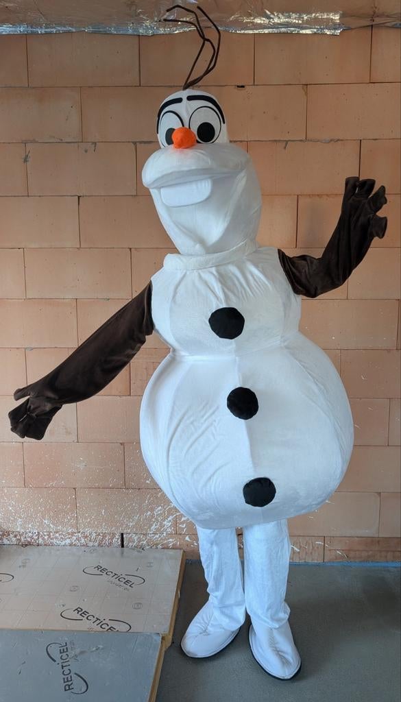 Mascottepak / Verkleedpak - Olaf (Frozen), Ophalen