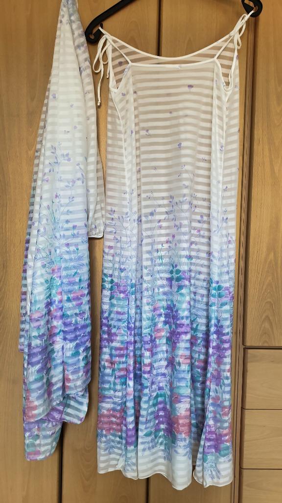 Peignoir et Robe de Nuit légère - Romantique, Enlèvement ou Envoi, Comme neuf, Taille 38/40 (M)