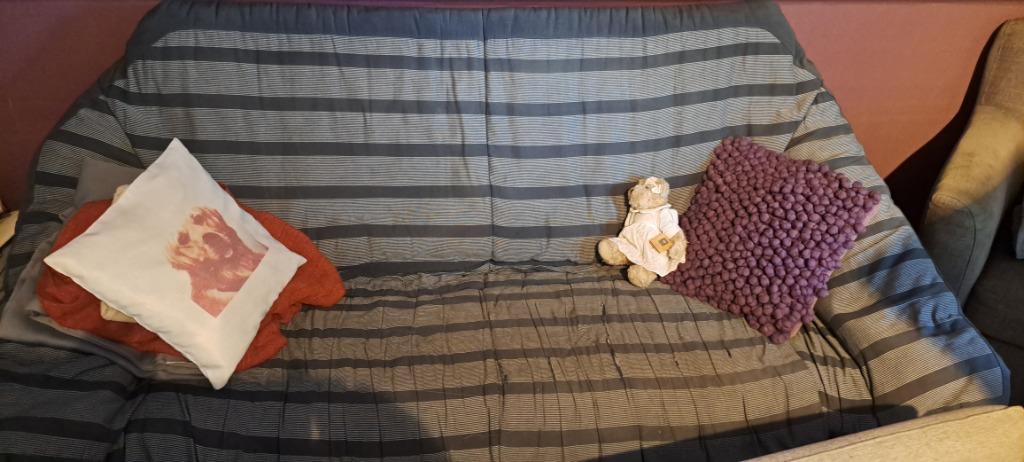 sofa, Maison & Meubles, Canapés | Sofas & Chaises Longues, Enlèvement, Utilisé, Autres dimensions, Tissus