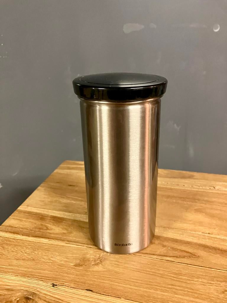 Brabantia koffiepads voorraadbus - quasi nieuw, Ophalen, Zo goed als nieuw