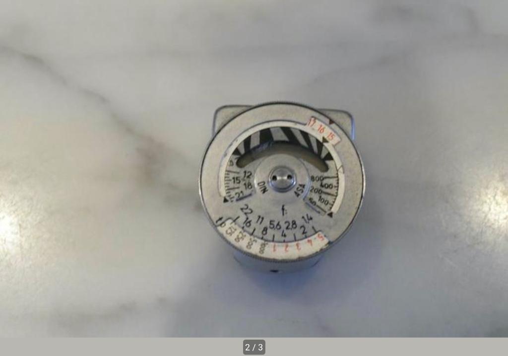 Luxmètre Leica Metraphot 3, Enlèvement ou Envoi, Utilisé, Autres types
