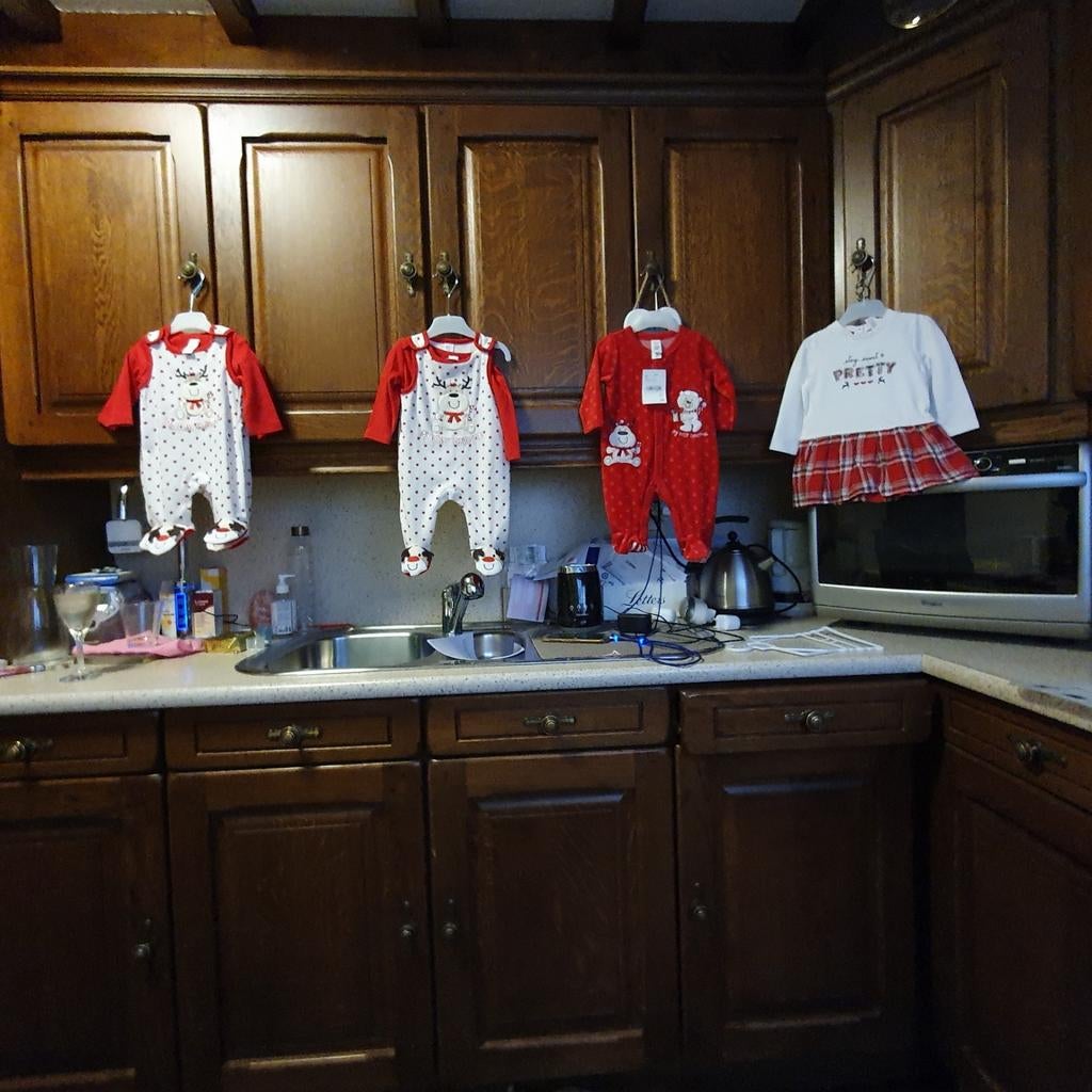 Kerst pakjes baby of reborn, Ophalen of Verzenden, Nieuw, Maat 56