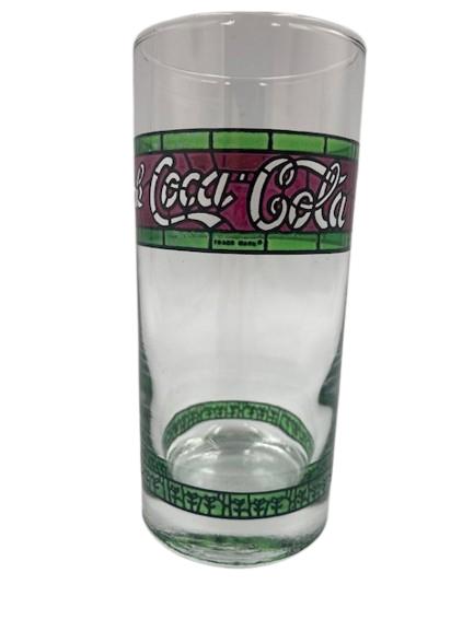 Verres Coca Cola « style Tiffany » (vitraux), Keukies Shop, Verre à soda, Enlèvement ou Envoi, Info@keukiesshop.com