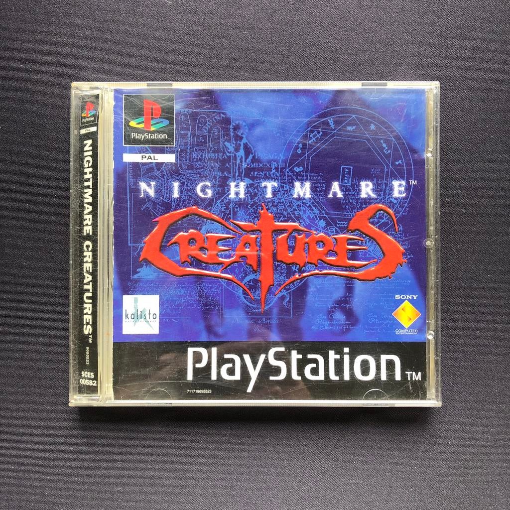 PS1 Nightmare Creatures, Games en Spelcomputers, Games | Sony PlayStation 1, Gebruikt, Vechten, 1 speler, Eén computer