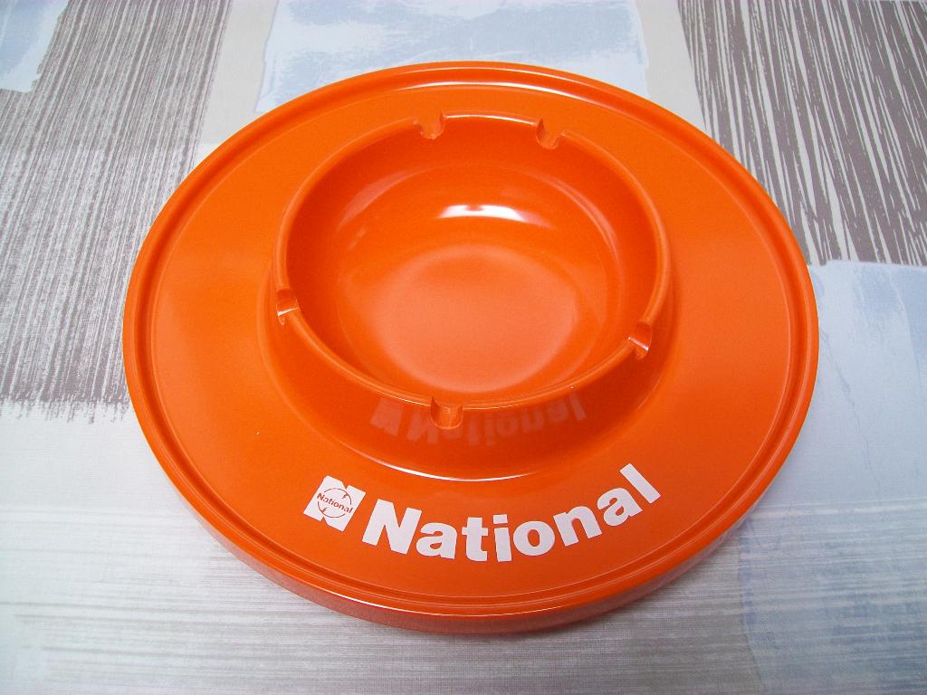 Asbak National - Cendrier Ashtray - Asbakken Retro - Vintage, Verzamelen, Ophalen of Verzenden, Zo goed als nieuw, Asbak