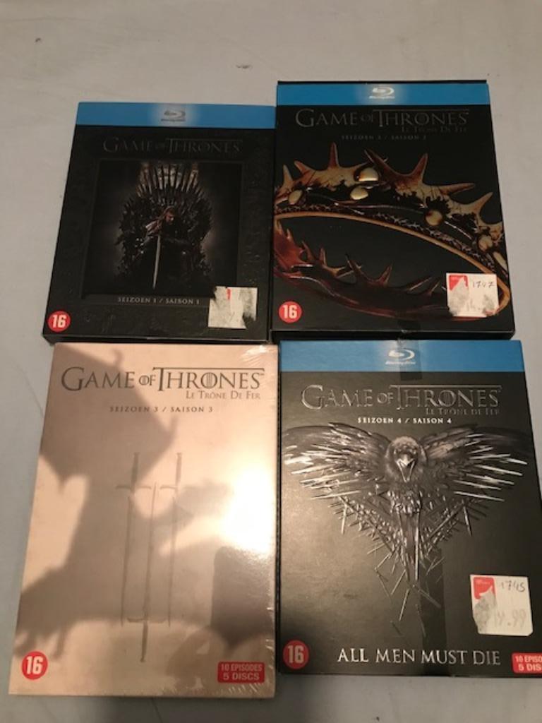 Blu-Ray „Game of Thrones” 1-4, Cd's en Dvd's, Ophalen of Verzenden, Zo goed als nieuw, Avontuur, Boxset