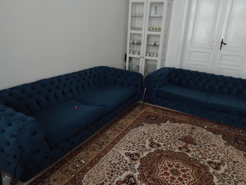 Fauteuil bleu, Enlèvement ou Envoi