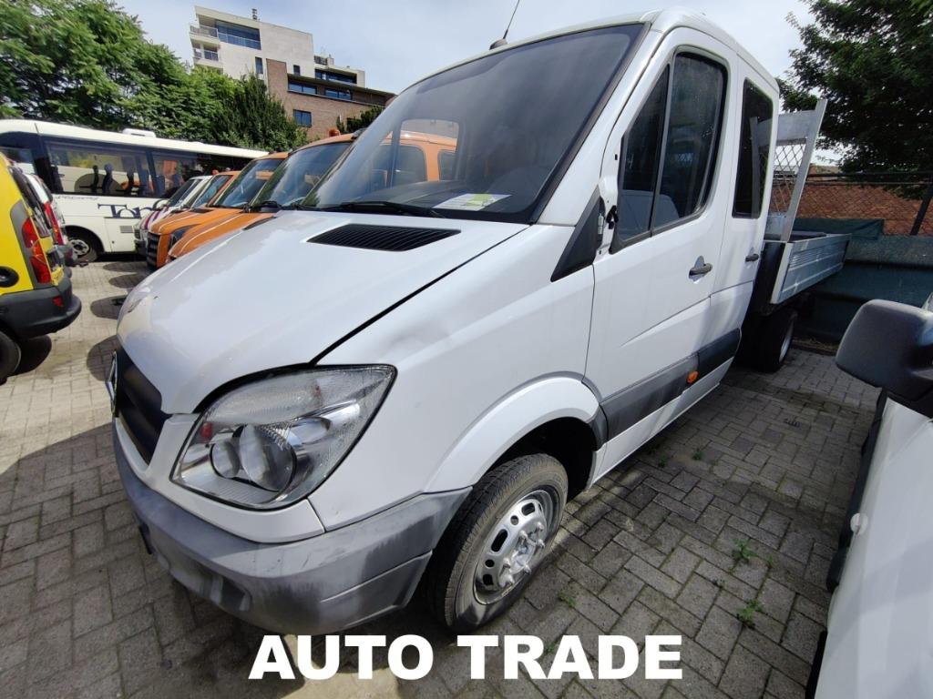 Mercedes-Benz Sprinter Dub. Cab. | Open Laadbak | Rijbewijs, Euro 5, 4 cilinders, Wit, Mercedes-Benz