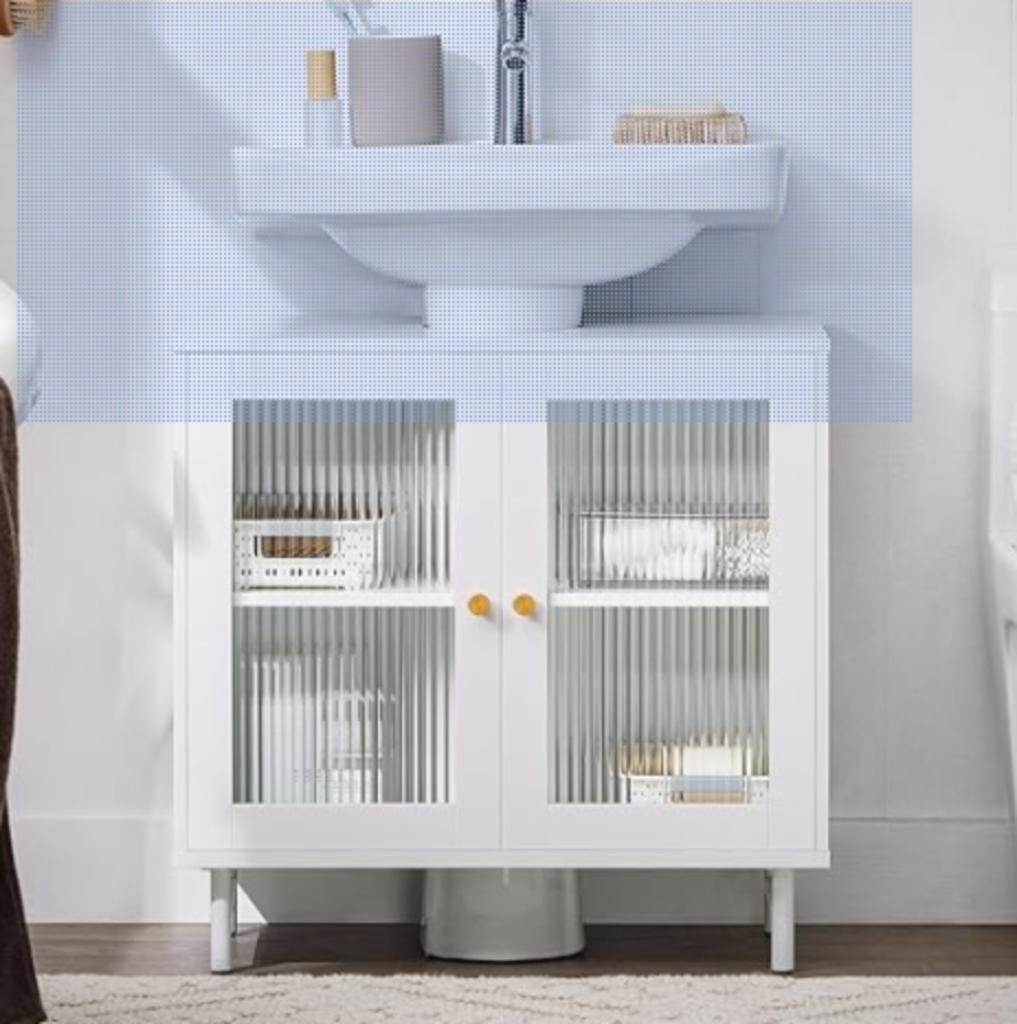 MEUBLE VASQUE SOBUY NEUF, Neuf, 25 à 50 cm, Moins de 100 cm, Meuble lavabo