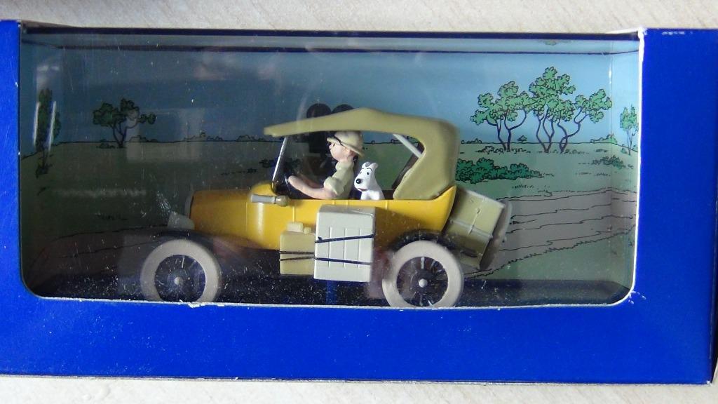 jeep 1/43ieme tintin au congo, Enlèvement ou Envoi, Neuf, Voiture, Autres marques