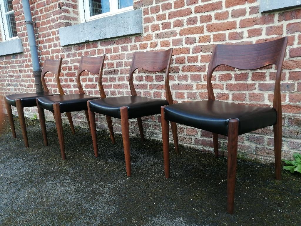 chaises scandinaves 1960, Antiquités & Art, Enlèvement