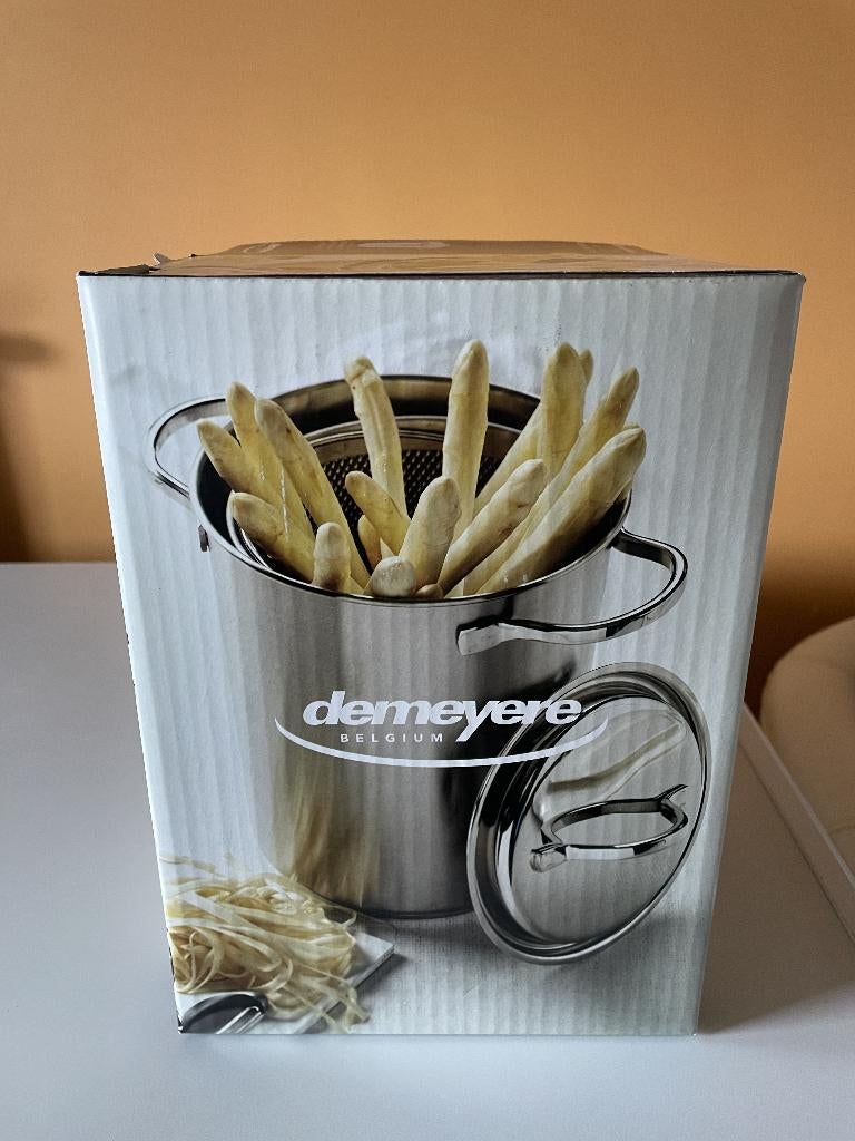 Aspergekoker Demeyere, Ophalen, Nieuw
