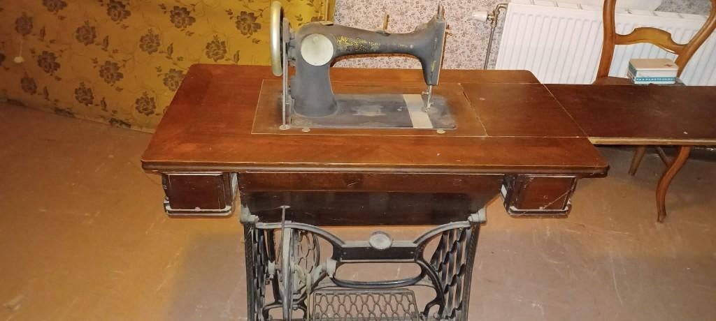 Machine à  coudre vintage, Enlèvement