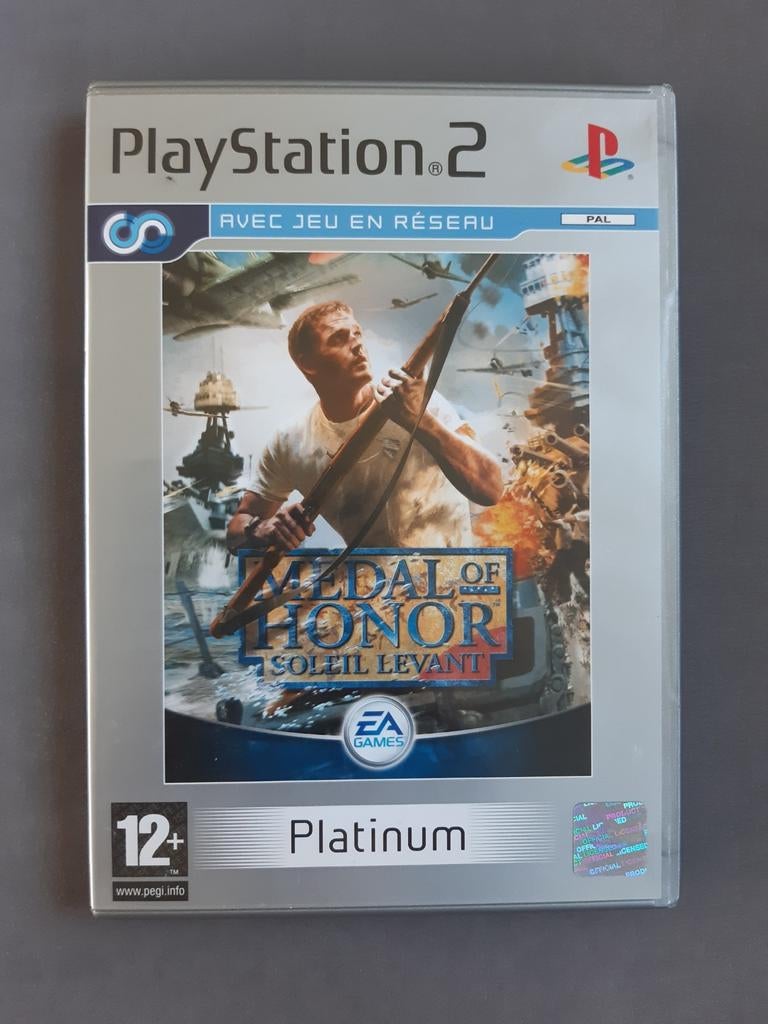 Jeu PlayStation 2 Medal of Honor - Soleil Levant - Platinum, Consoles de jeu & Jeux vidéo, Enlèvement ou Envoi, Comme neuf, Combat