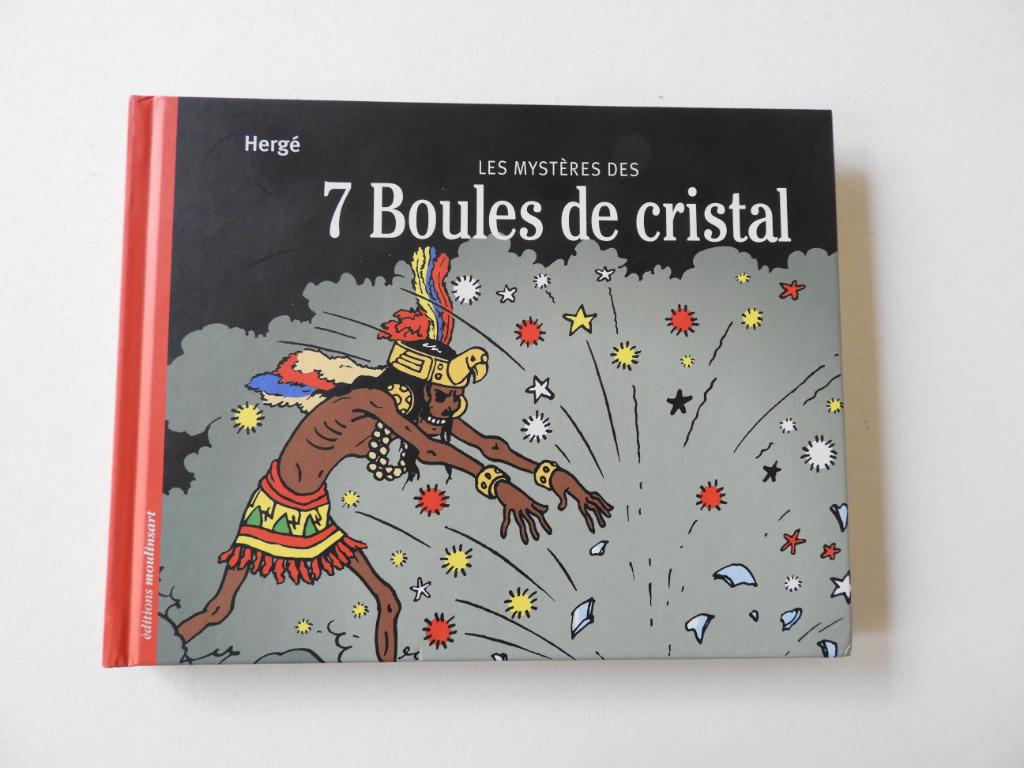 Hergé: “Les mystères des 7 boules de cristal”, Livres, Enlèvement ou Envoi