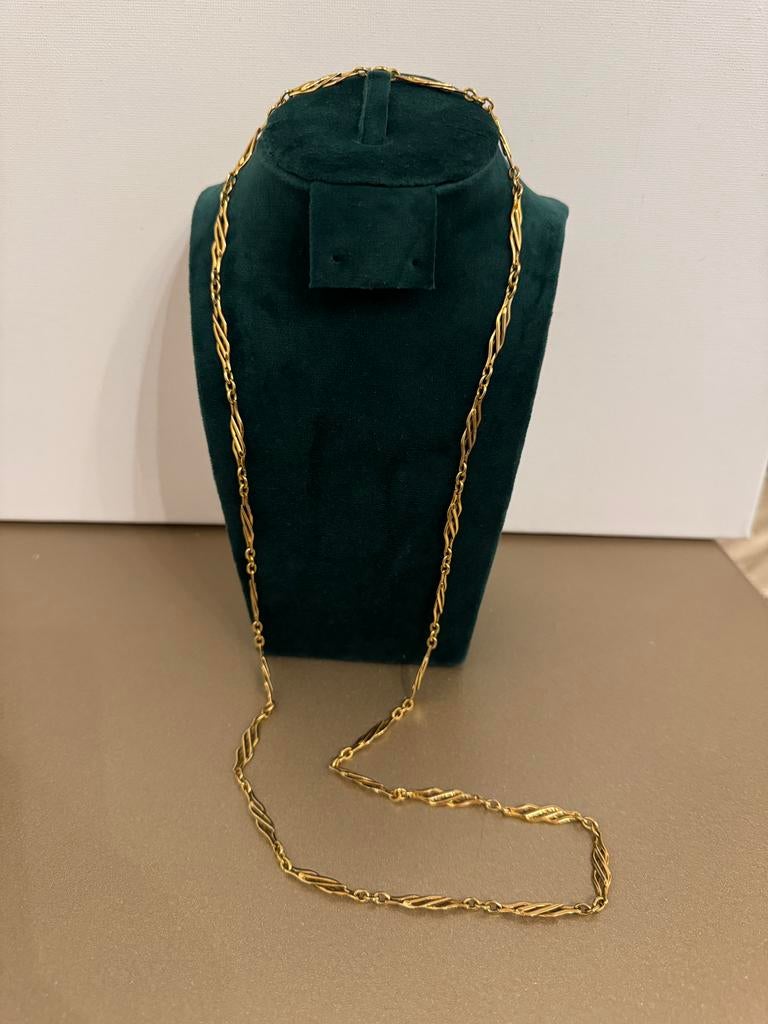 Collier en or 18 carats ( disponible), Ophalen, Zo goed als nieuw