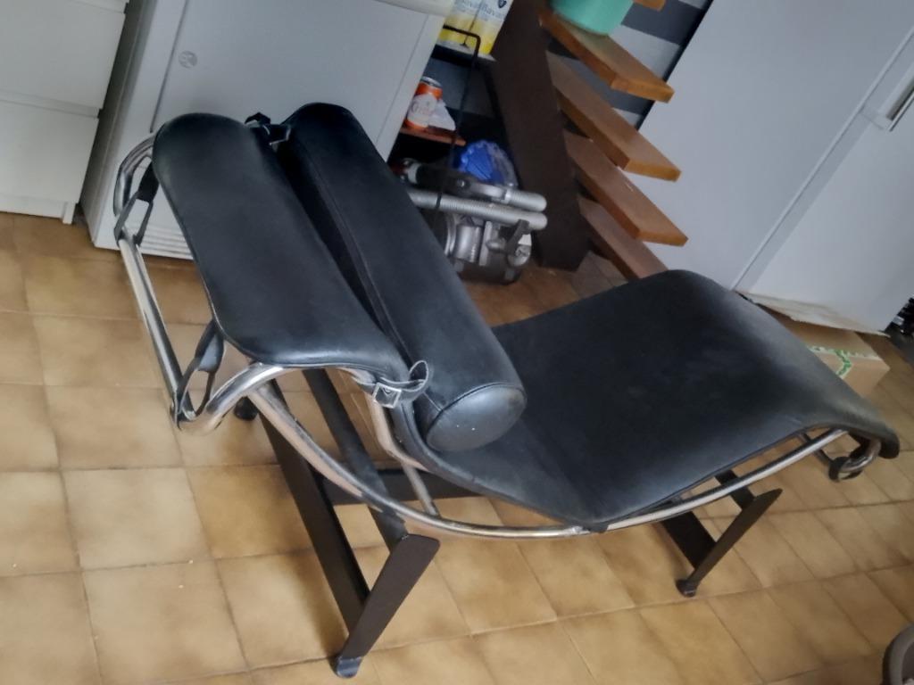 mooie ligzetel zwart verstelbaar, Huis en Inrichting, Ophalen, Gebruikt, Eenpersoons, Modern