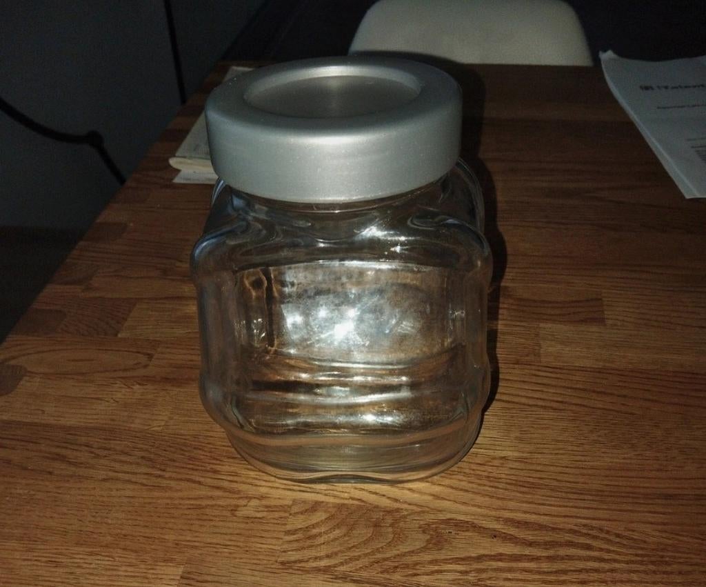 IKEA snoeppot, Enlèvement ou Envoi, Comme neuf, Verre, Autres types