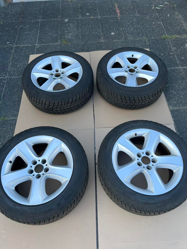 Pneus hiver sur jante alu, Autos : Pièces & Accessoires, Pneus & Jantes, Pneus et Jantes, Pneus hiver, 255 mm, Véhicule de tourisme