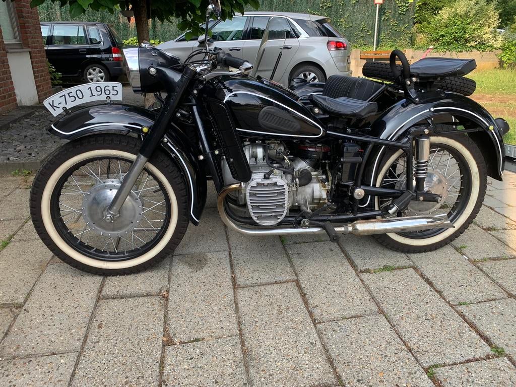 Dnepr K750 1967, Motoren, 750 cc, 2 cilinders, Motorrijbewijs A, Overig