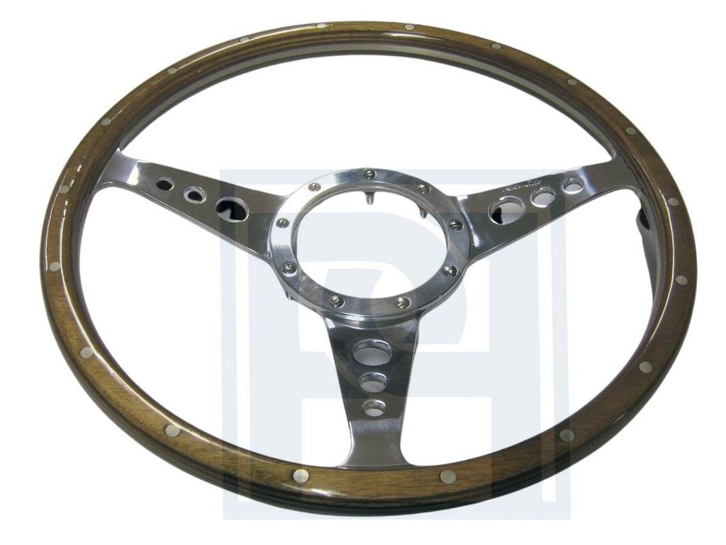 Volvo Stuurwiel hout PV544 Amazon P1800 140 (zonder adapter), Ophalen of Verzenden, Nieuw