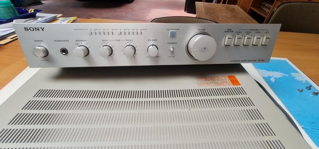 ‼️AMPLIFICATEUR SONY TA-F40‼️, Enlèvement, Utilisé, Sony