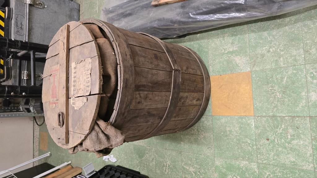 Authentiek houten tabakston 30+ jaar oud, Ophalen, Gebruikt