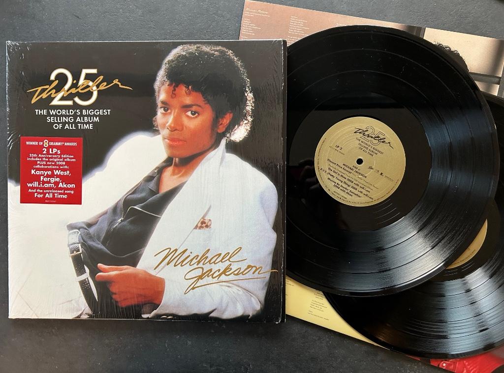 MICHAEL JACKSON - Thriller: 25 ( 2LP set; MINT ), Cd's en Dvd's, Vinyl | Pop, Zo goed als nieuw, 12 inch, Ophalen of Verzenden