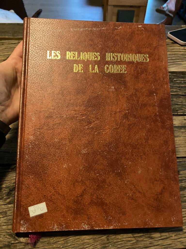 Vintage boek - Les Reliques Historiques De La Coree 1980, Enlèvement ou Envoi