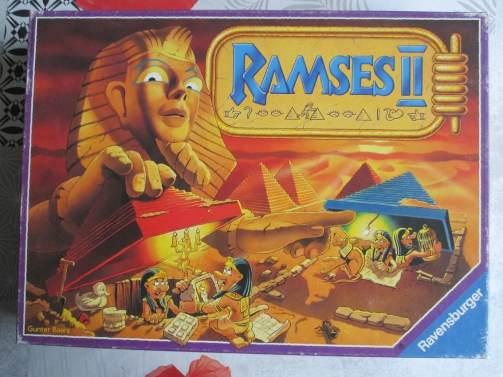 ramses II spel ravensburger, Ophalen of Verzenden, Zo goed als nieuw, Ravensburger