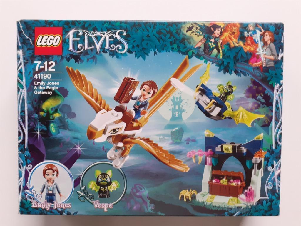 Lego elfen dieren set adelaar 41190 + set draak 41183, Ophalen, Zo goed als nieuw, Complete set, Lego