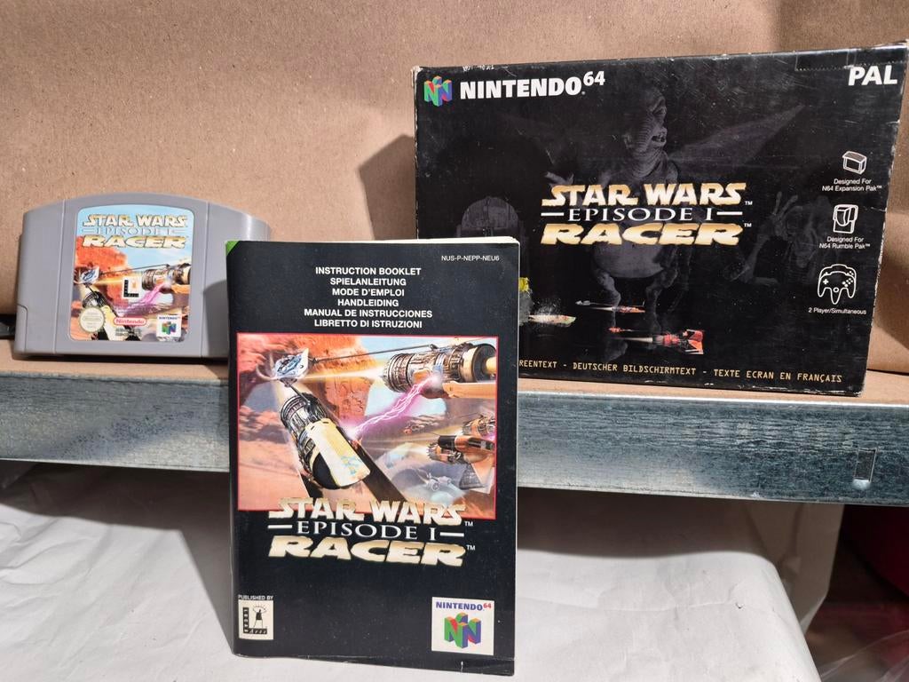 Star Wars Episode I: Racer Nintendo 64, 2 joueurs, Enlèvement ou Envoi