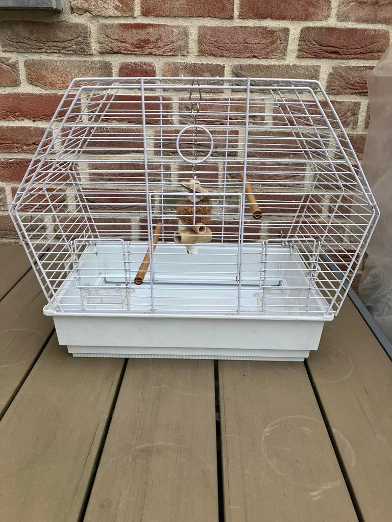 VOGELKOOI IN GOEDE STAAT PARKIET/KANARIE NU 30 EURO, Dieren en Toebehoren, Ophalen, Zo goed als nieuw, Overige materialen, Vogelkooi