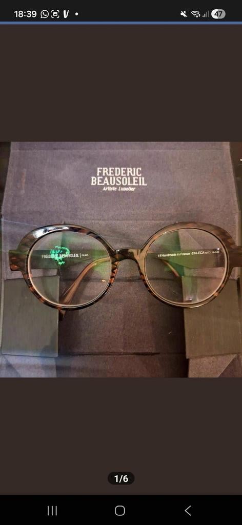 Superbe modèle vintage écaille de tortue jamais portées, Enlèvement ou Envoi