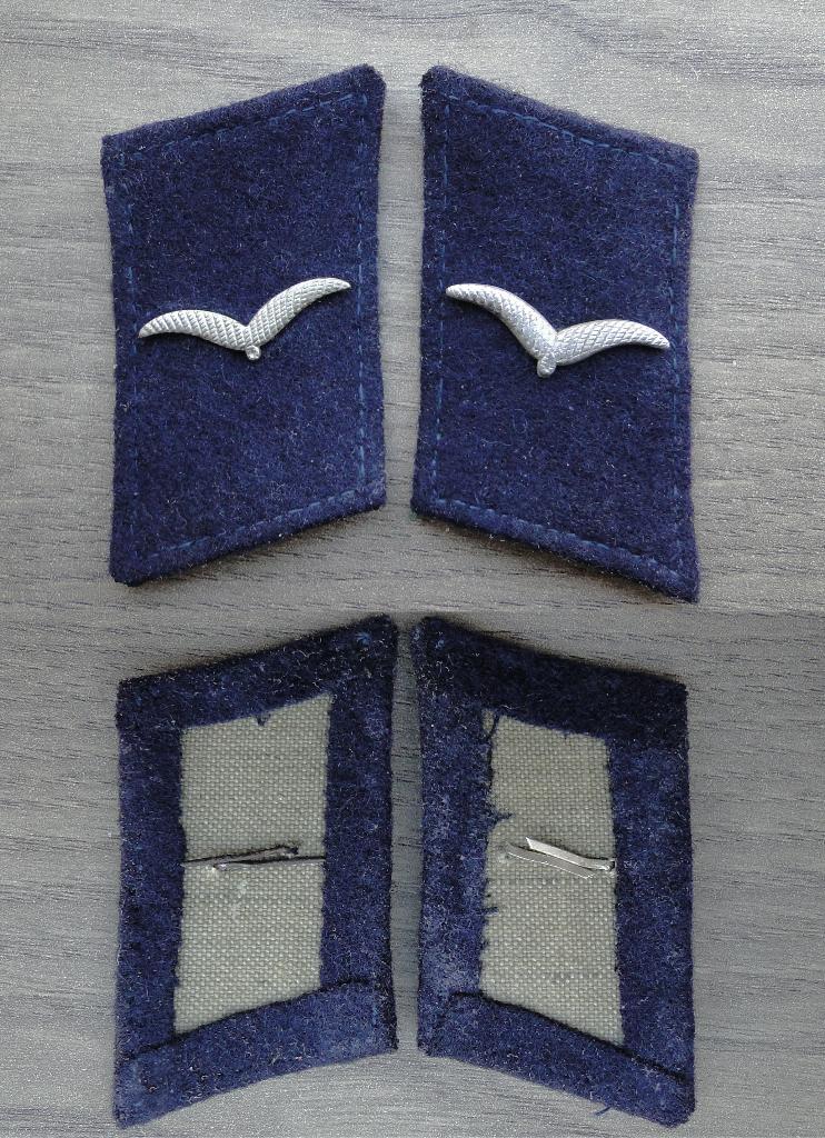 Luftwaffe Dokter kraagspiegel, Ophalen of Verzenden, Luchtmacht, Embleem of Badge