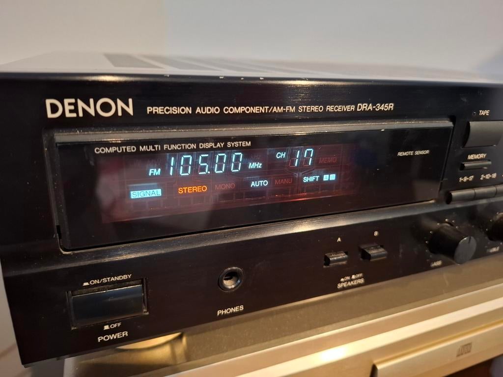 DENON DRA-345R RECEIVER, TV, Hi-fi & Vidéo, Enlèvement ou Envoi