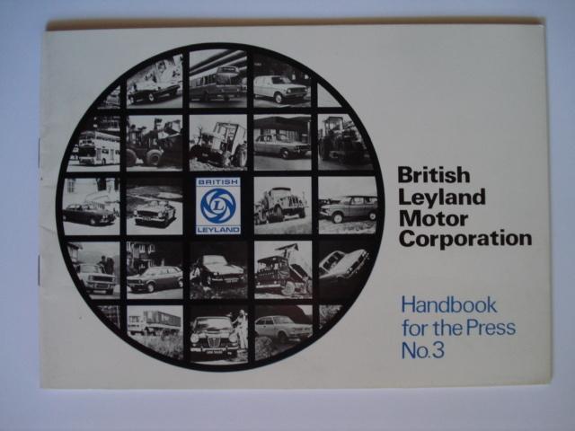 British Leyland BLMC 1971 Press Brochure Catalogue Prospekt, Verzenden, Zo goed als nieuw, Overige merken, BL BR LEY