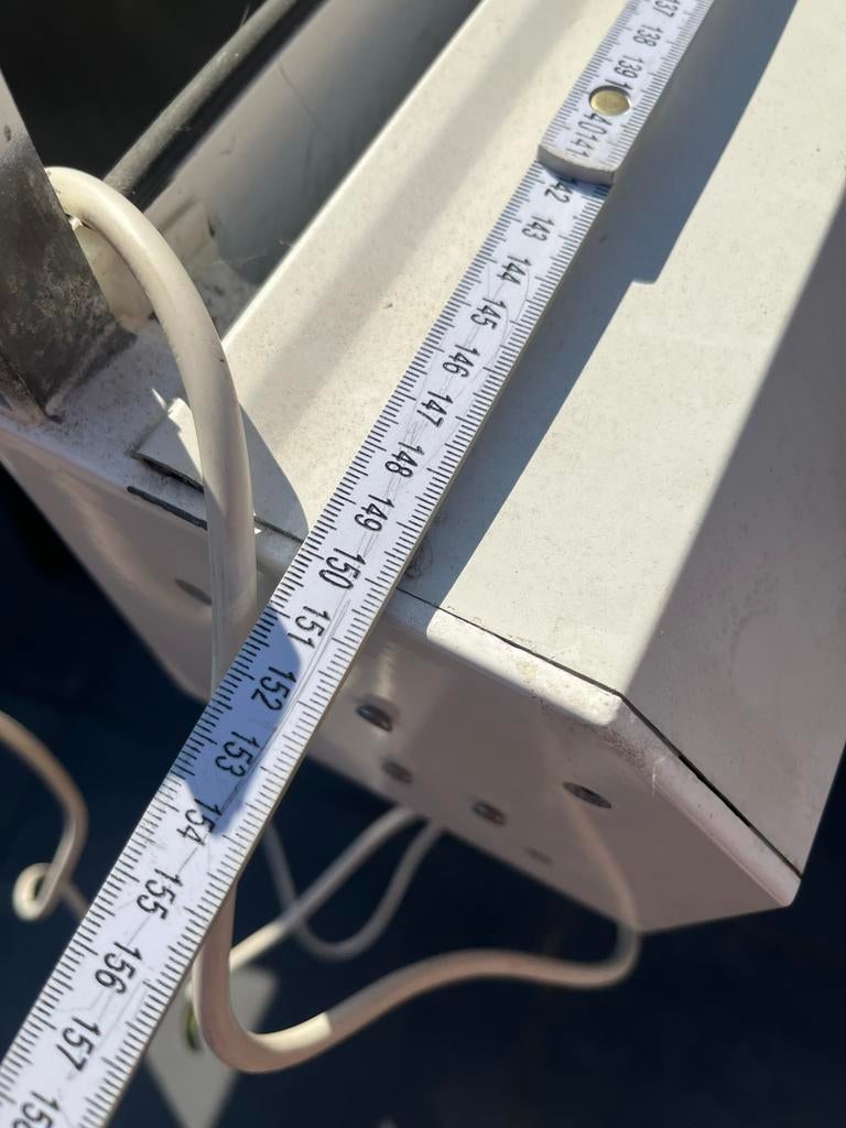 Afrolder wit elektrisch met schakelaar, Ophalen, Wit