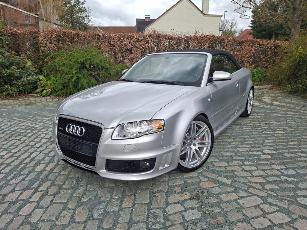 QUATTRO GMBH B7 RS4 CABRIOLET  Btw tva, Auto's, 4 zetels, Zwart, Cabriolet, 334 g/km