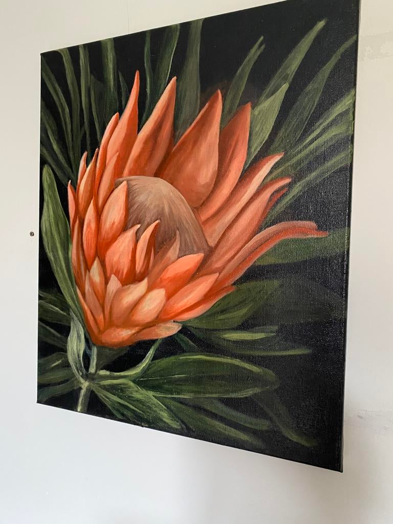 Schilderij in olieverf, Antiek en Kunst, Ophalen