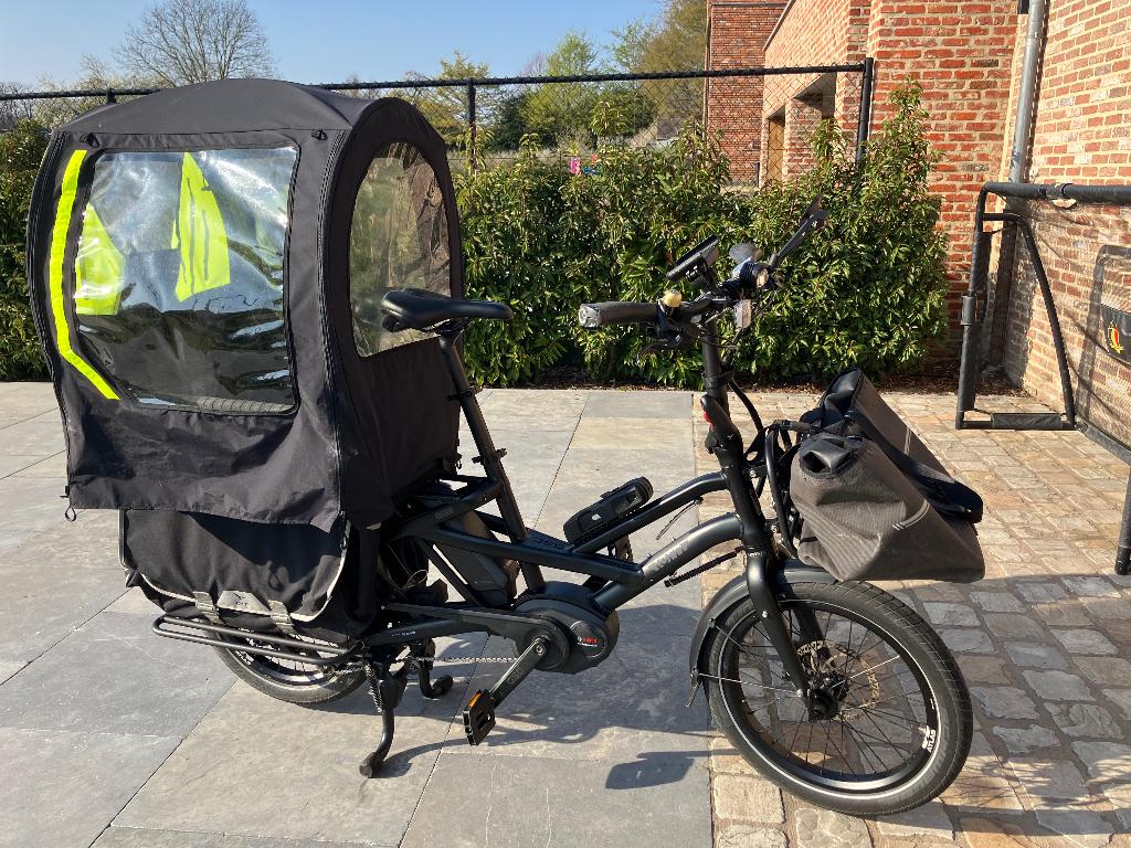 Tern GSD S10 - lage km - Full Option - direct beschikbaar, Fietsen en Brommers, Fietsen | Bakfietsen, Zo goed als nieuw, 2 kinderen