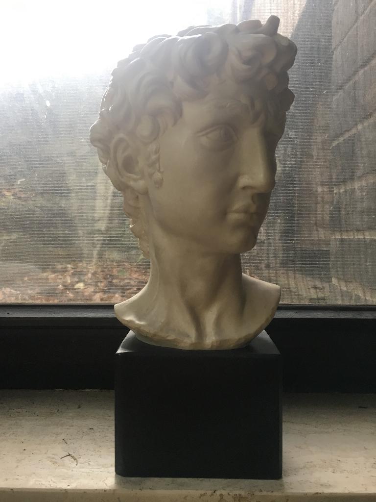 Statue David A.Santini - Michelangelo, Enlèvement, Comme neuf, Humain