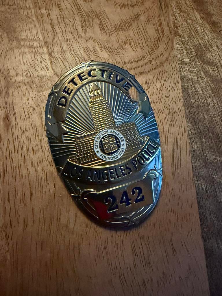 Politiebadge van de Amerikaanse LAPD, Verzamelen, Ophalen of Verzenden, Rijkswacht