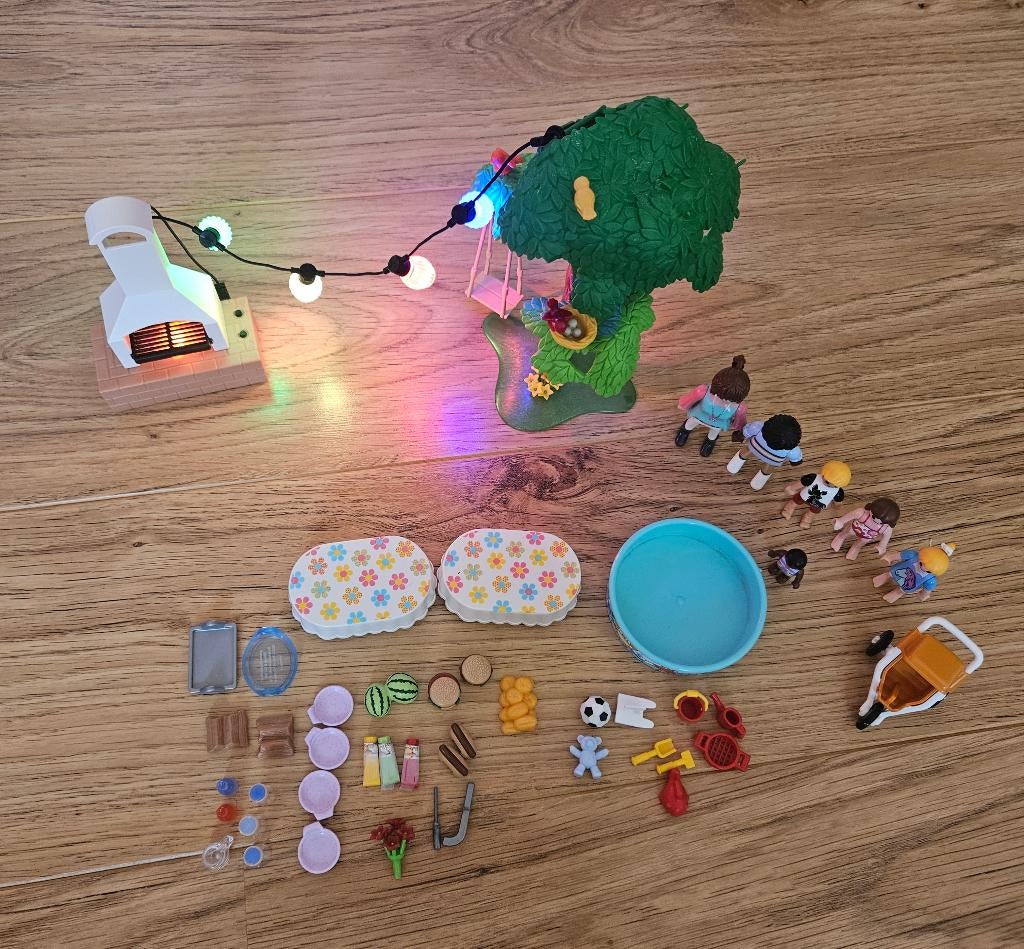 Playmobil City Life - Famille et barbecue estival, Enlèvement, Comme neuf