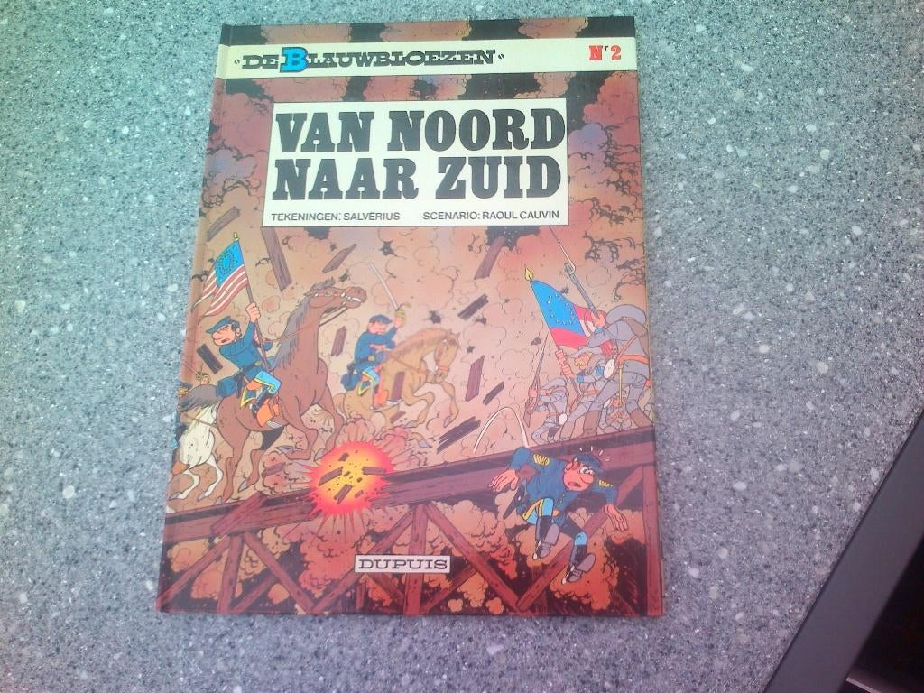 Hard cover strip:De Blauwbloezen.Nr2., Boeken, Stripverhalen, Zo goed als nieuw, Eén stripboek, Ophalen of Verzenden