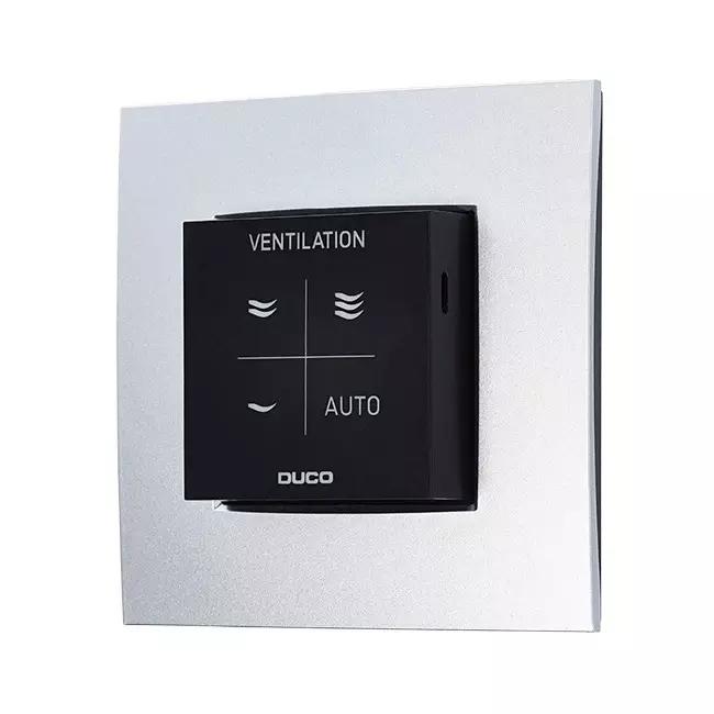 Interrupteur de commande Duco RF/câblé noir, Bricolage & Construction, Ventilation & Extraction, Enlèvement ou Envoi, Neuf